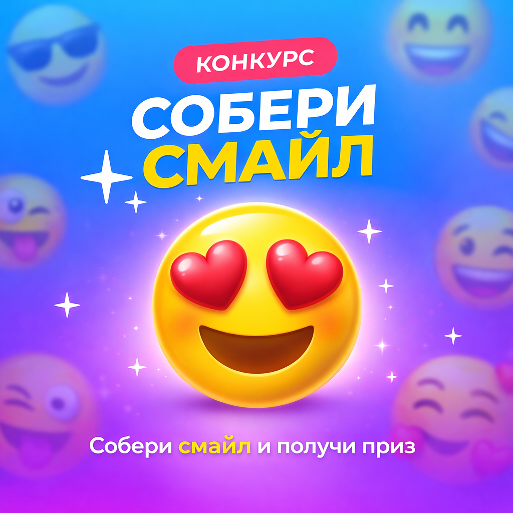 7 910 комментариев за 2 дня: конкурс «Собери смайл» — механика «напиши слово» для запуска конкурса в VK